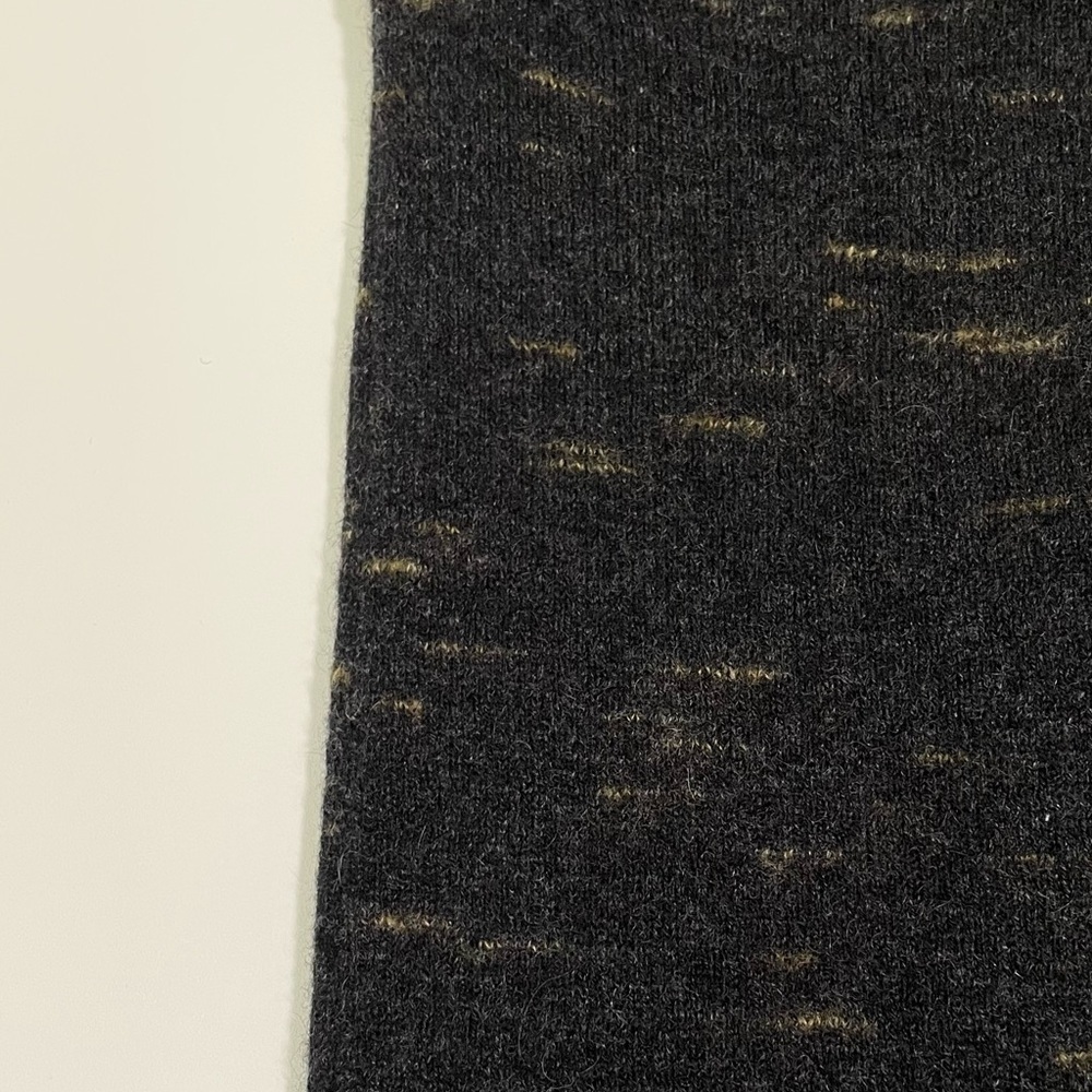 Club Monaco Cashmere Sweater Pullover Hoodie Charcoal Medium - Picture 10 of 13